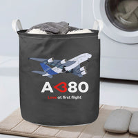 Thumbnail for Airbus A380 Love at first flight Designed Laundry Baskets
