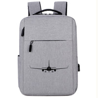 Thumbnail for Boeing 767 Silhouette Designed Super Travel Bags