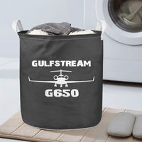 Thumbnail for Gulfstream G650 & Plane Designed Laundry Baskets