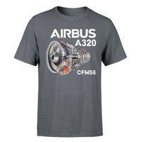 Thumbnail for Airbus A320 & CFM56 Engine Designed T-Shirts