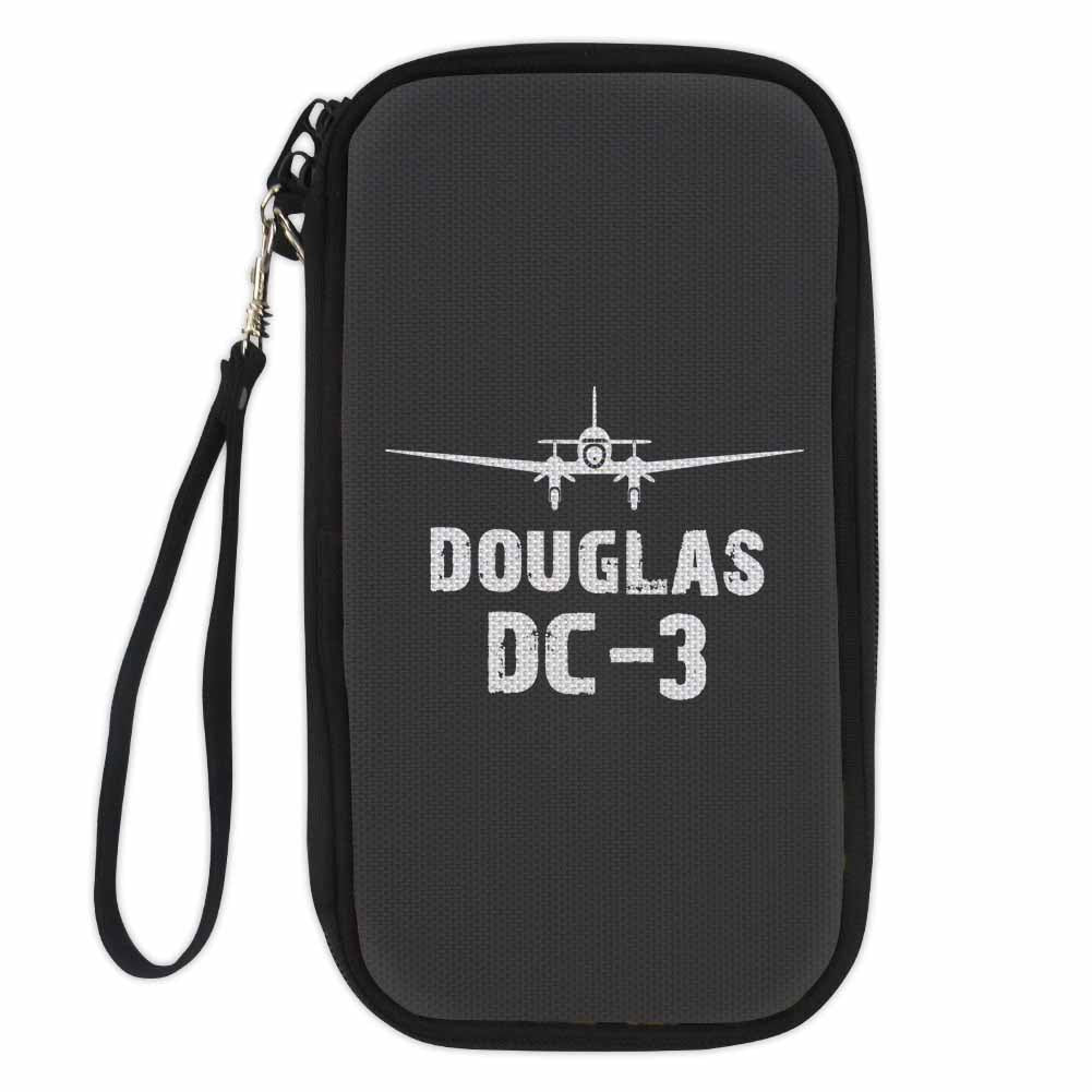 Douglas DC-3 & Plane Designed Travel Cases & Wallets