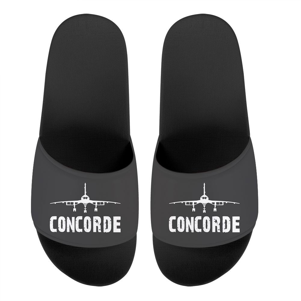 Concorde & Plane Designed Sport Slippers