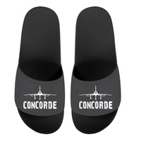 Thumbnail for Concorde & Plane Designed Sport Slippers