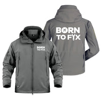 Thumbnail for Born To Fix Airplanes Designed Military Jackets (Customizable)