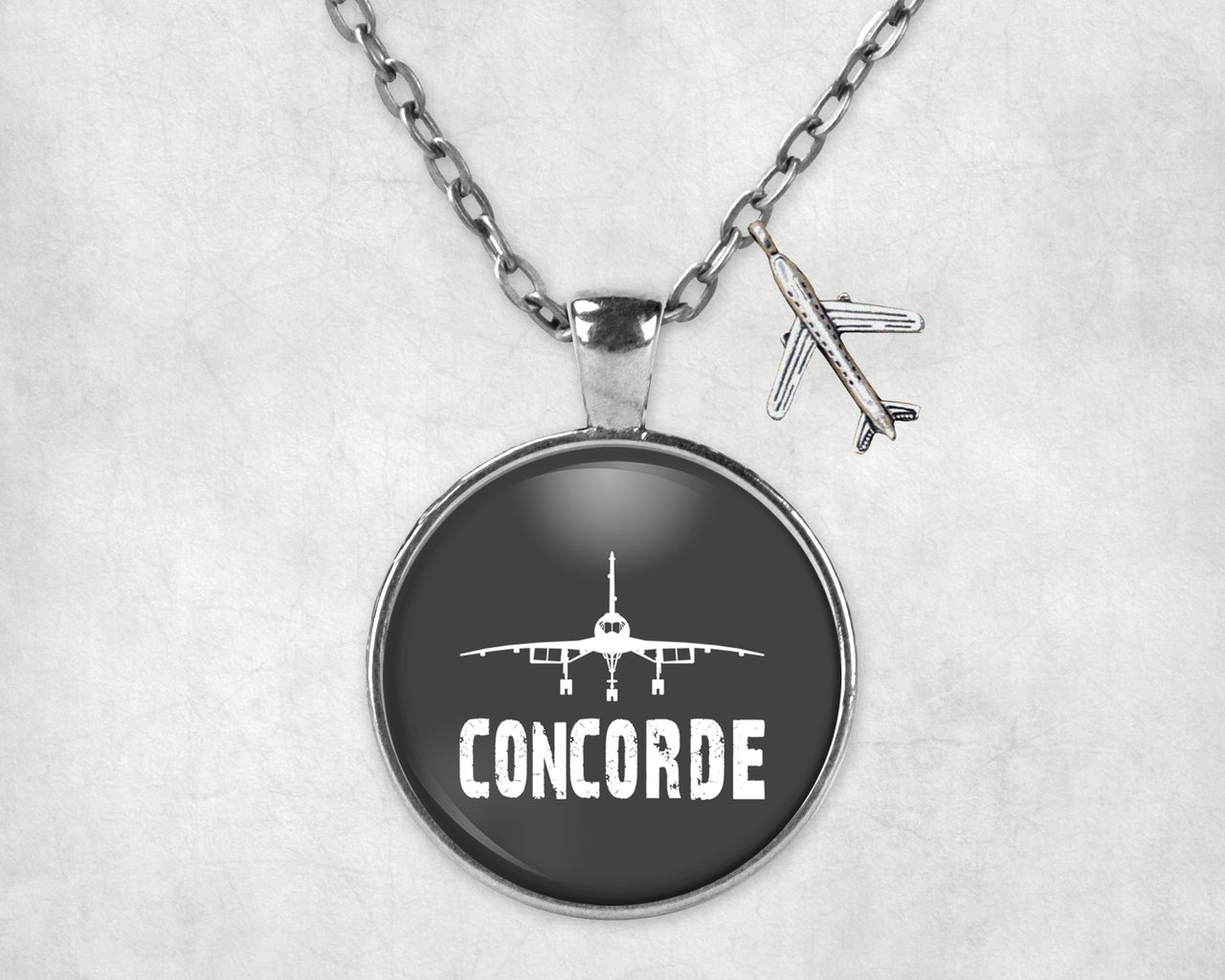 Concorde & Plane Designed Necklaces