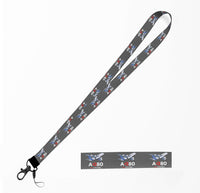 Thumbnail for Airbus A380 Love at first flight Designed Lanyard & ID Holders