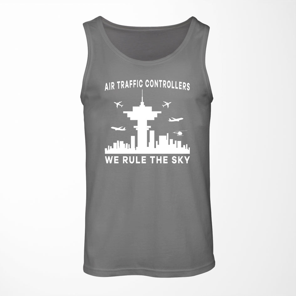 Air Traffic Controllers - We Rule The Sky Designed Tank Tops