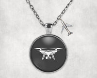 Thumbnail for Drone Silhouette Designed Necklaces
