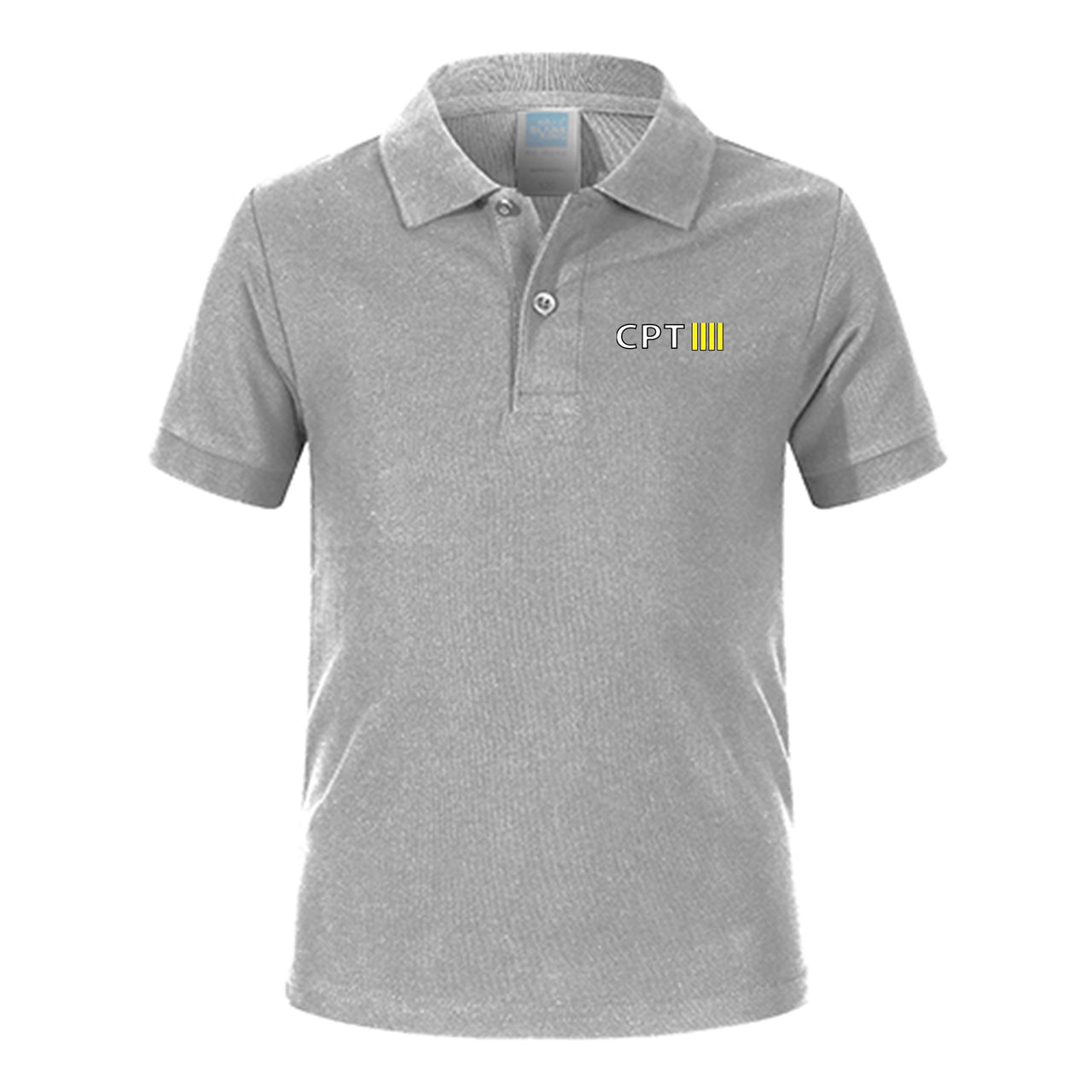 CPT & 4 Lines Designed Children Polo T-Shirts