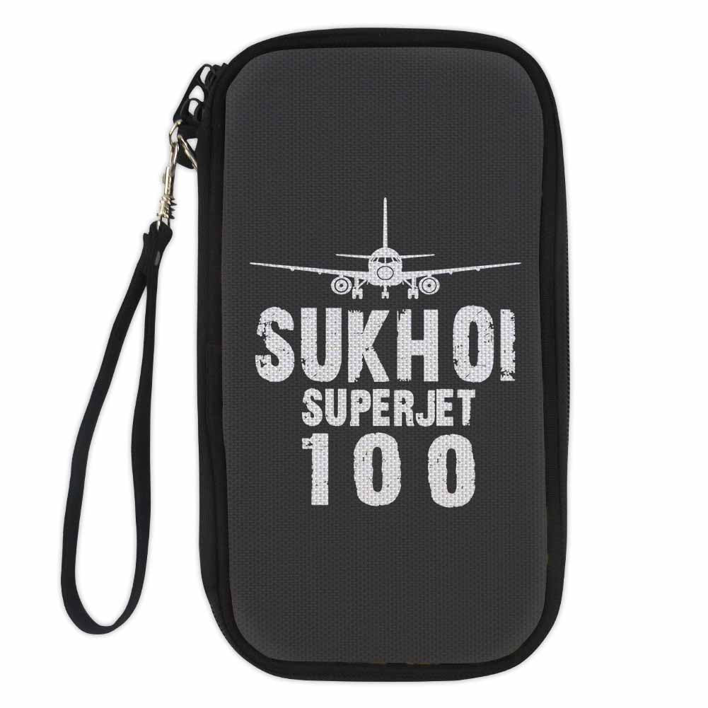Sukhoi Superjet 100 & Plane Designed Travel Cases & Wallets