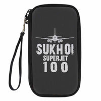Thumbnail for Sukhoi Superjet 100 & Plane Designed Travel Cases & Wallets