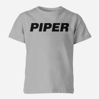 Thumbnail for Piper & Text Designed Children T-Shirts