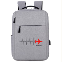 Thumbnail for Aviation Heartbeats Designed Super Travel Bags