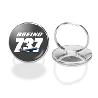 Thumbnail for Super Boeing 737+Text Designed Rings