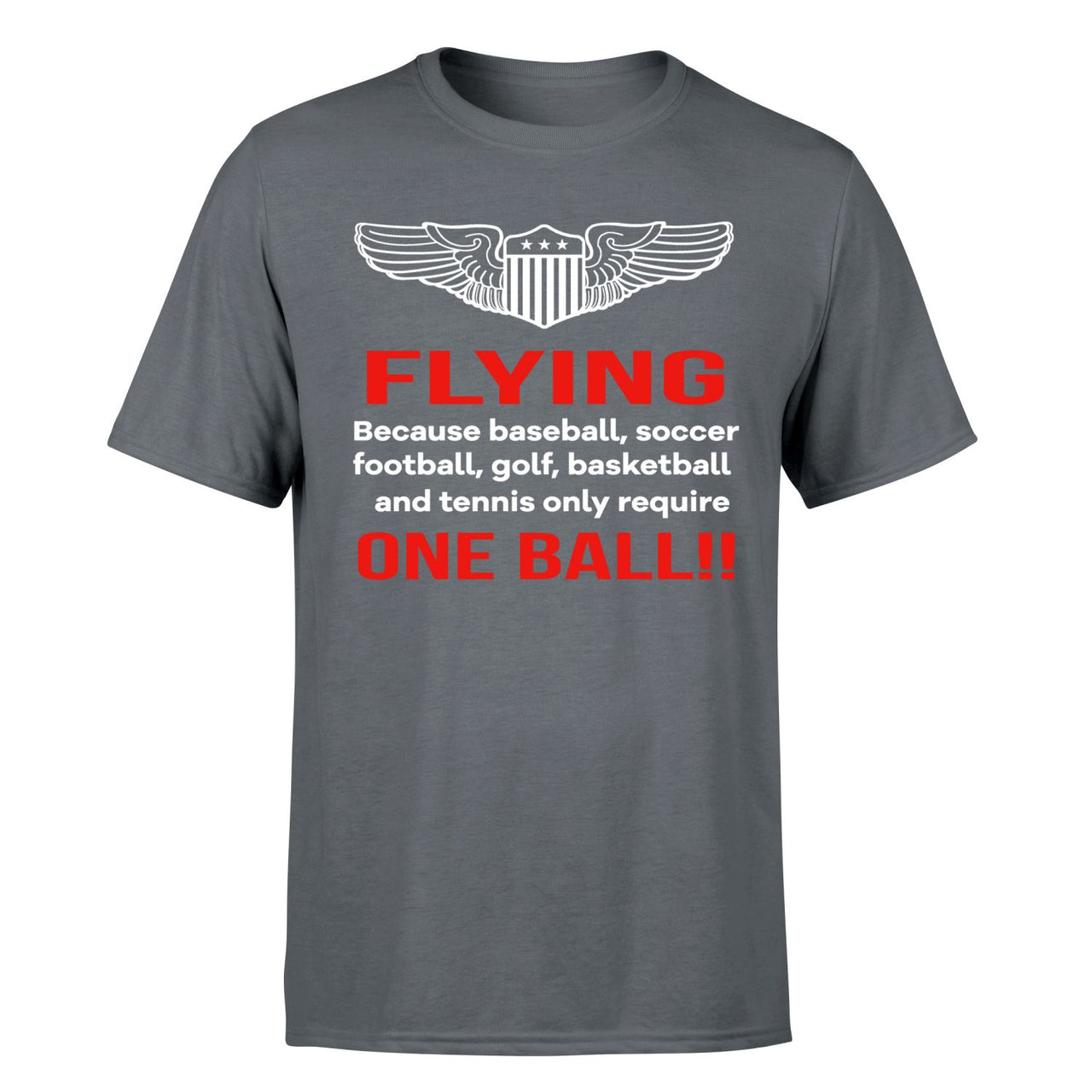 Flying One Ball Designed T-Shirts