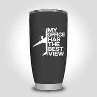 Thumbnail for My Office Has The Best View Designed Tumbler Travel Mugs