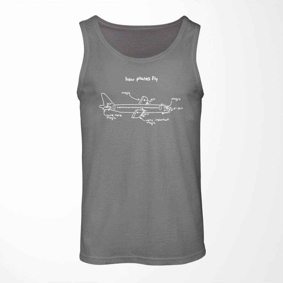 How Planes Fly Designed Tank Tops