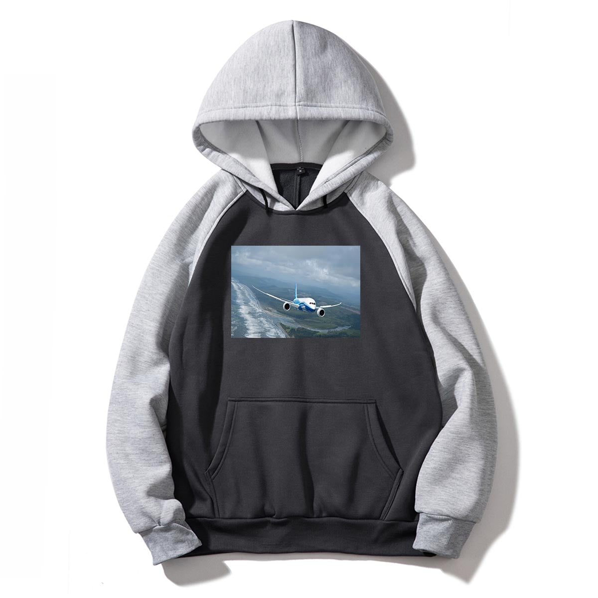 Cruising Boeing 787 Designed Colourful Hoodies