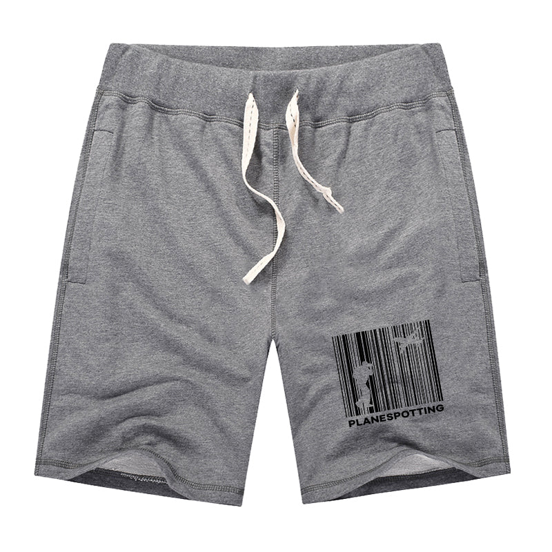 Planespotting Designed Cotton Shorts
