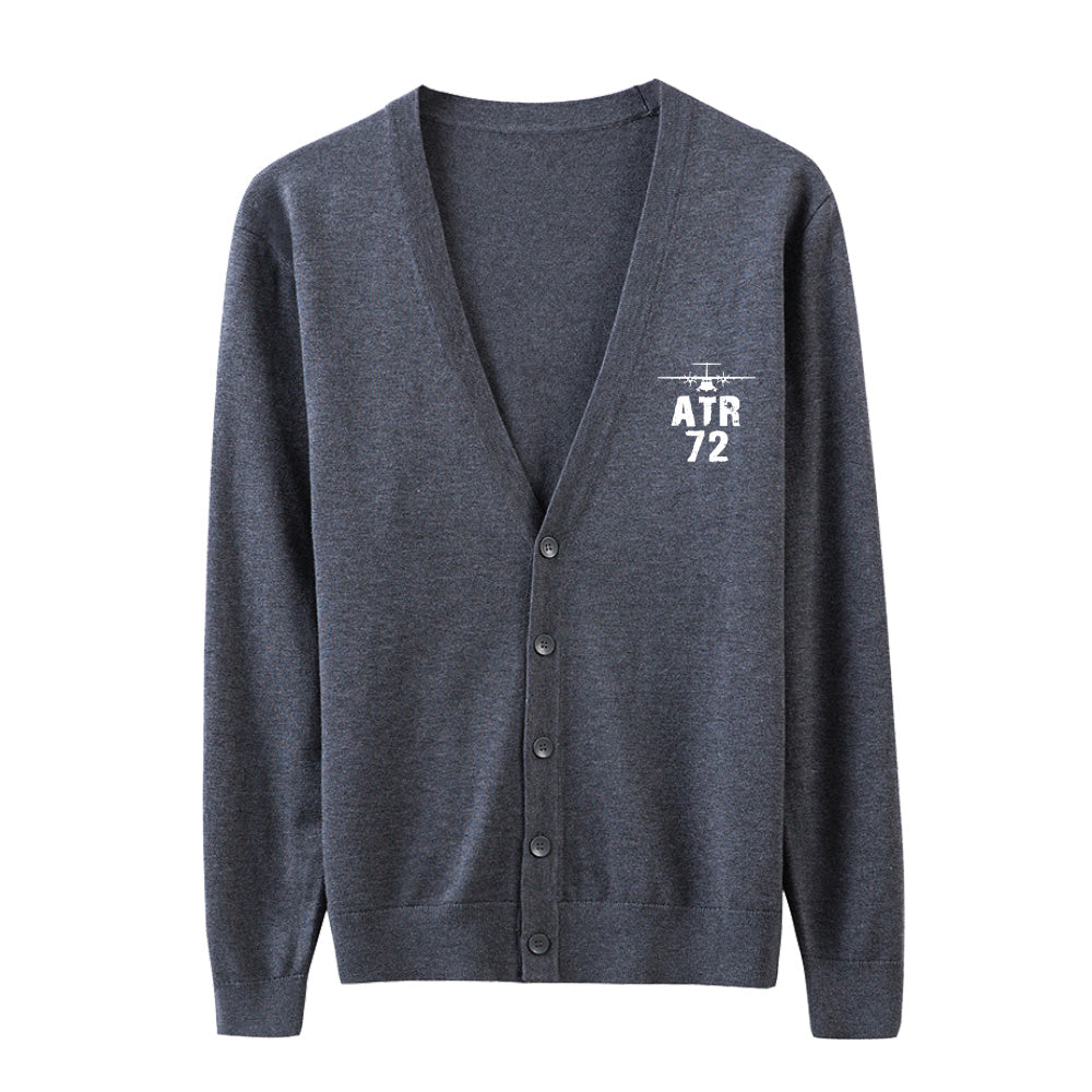 ATR-72 & Plane Designed Cardigan Sweaters