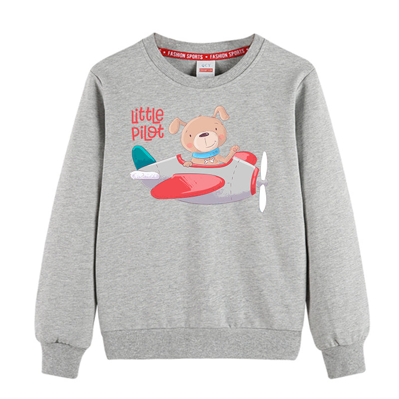 Little Pilot Designed "CHILDREN" Sweatshirts