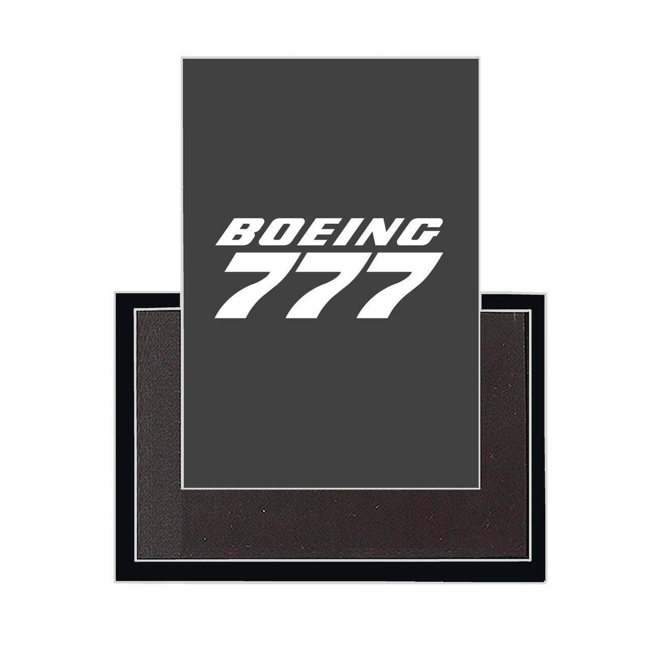 Boeing 777 & Text Designed Magnets