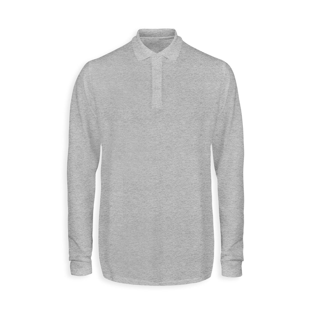 NO Design Super Quality Long Sleeve Polo T-Shirts
