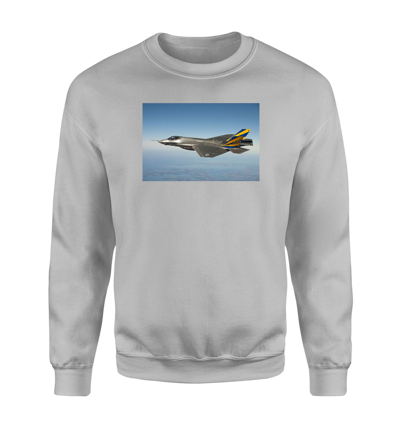 Cruising Fighting Falcon F35 Designed Sweatshirts