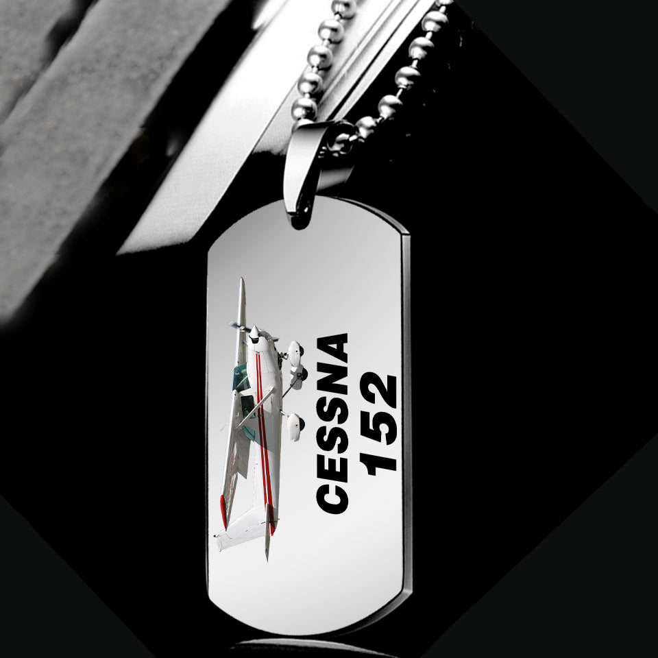 The Cessna 152 Designed Metal Necklaces