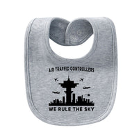 Thumbnail for Air Traffic Controllers - We Rule The Sky Designed Baby Saliva & Feeding Towels