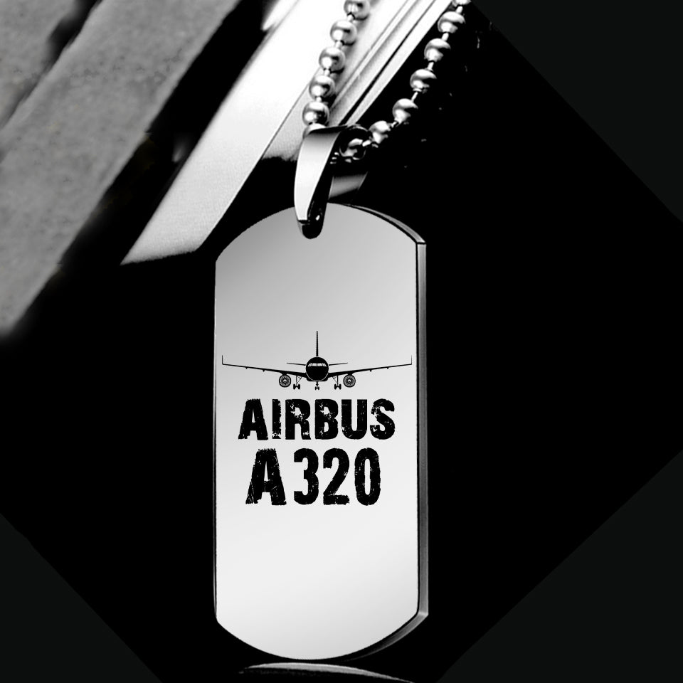 Airbus A320 & Plane Designed Metal Necklaces