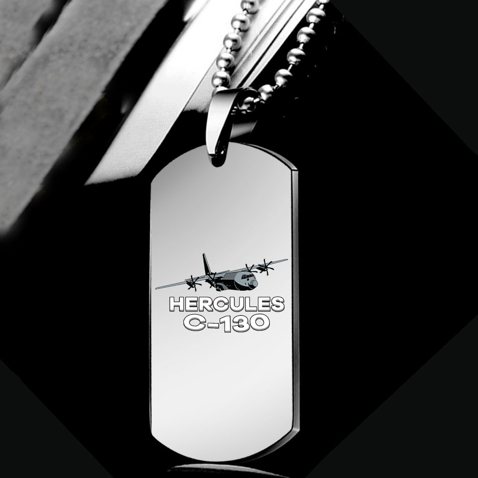 The Hercules C130 Designed Metal Necklaces
