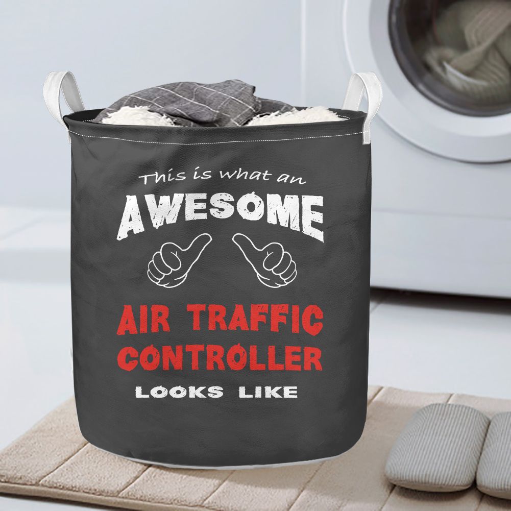 Air Traffic Controller Designed Laundry Baskets