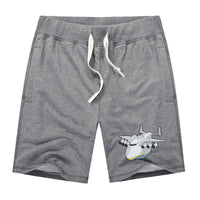 Thumbnail for Antonov 225 (2) Designed Cotton Shorts