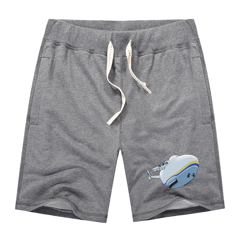 Antonov 225 takeoff Designed Cotton Shorts