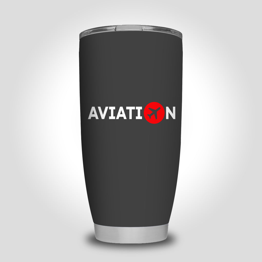 Aviation Designed Tumbler Travel Mugs