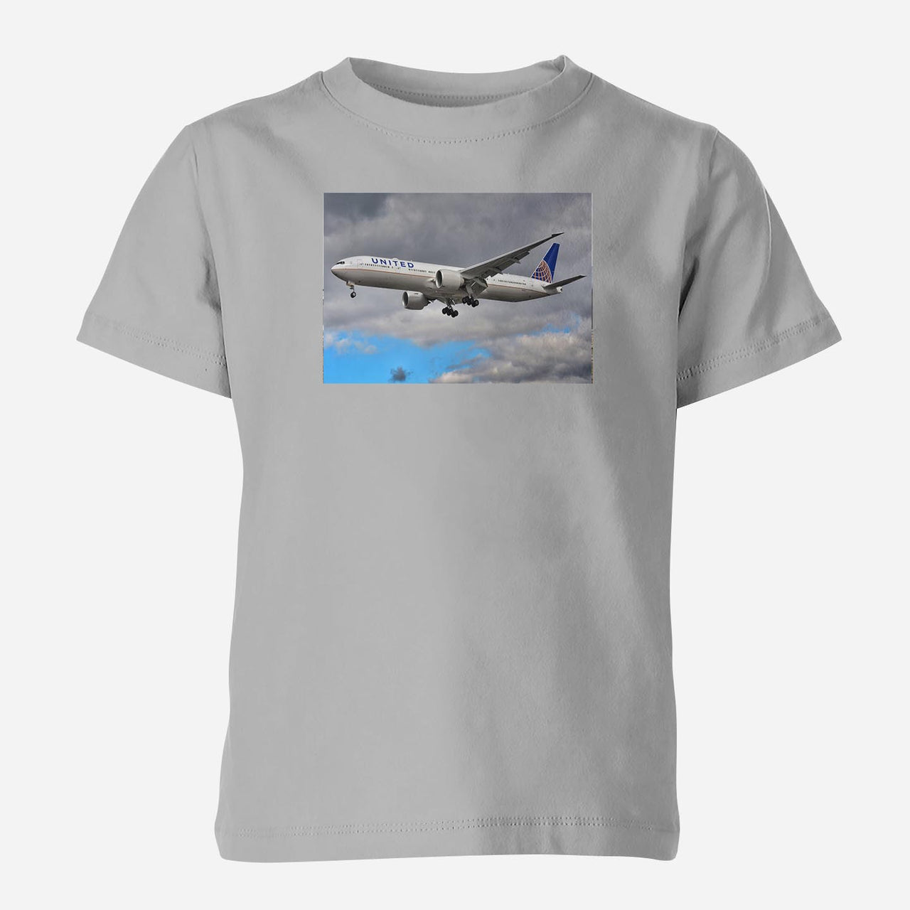 United Airways Boeing 777 Designed Children T-Shirts
