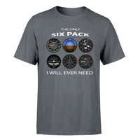 Thumbnail for The Only Six Pack I Will Ever Need Designed T-Shirts