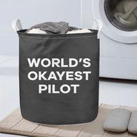 Thumbnail for World's Okayest Pilot Designed Laundry Baskets