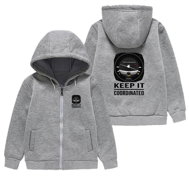 Keep It Coordinated Designed "CHILDREN" Zipped Hoodies