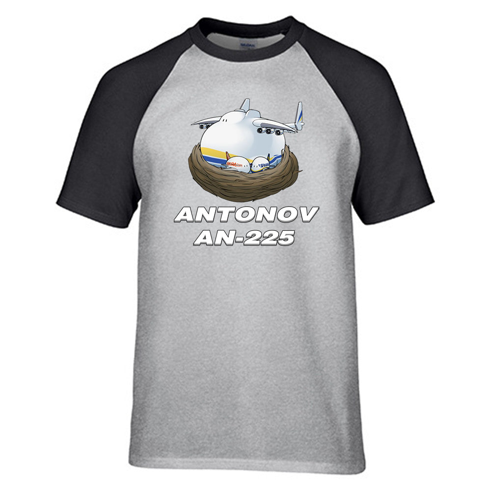 Antonov 225 (22) Designed Raglan T-Shirts