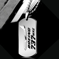 Thumbnail for The Boeing 737Max Designed Metal Necklaces