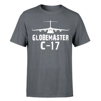 Thumbnail for GlobeMaster C-17 & Plane Designed T-Shirts