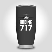 Thumbnail for Boeing 717 & Plane Designed Tumbler Travel Mugs