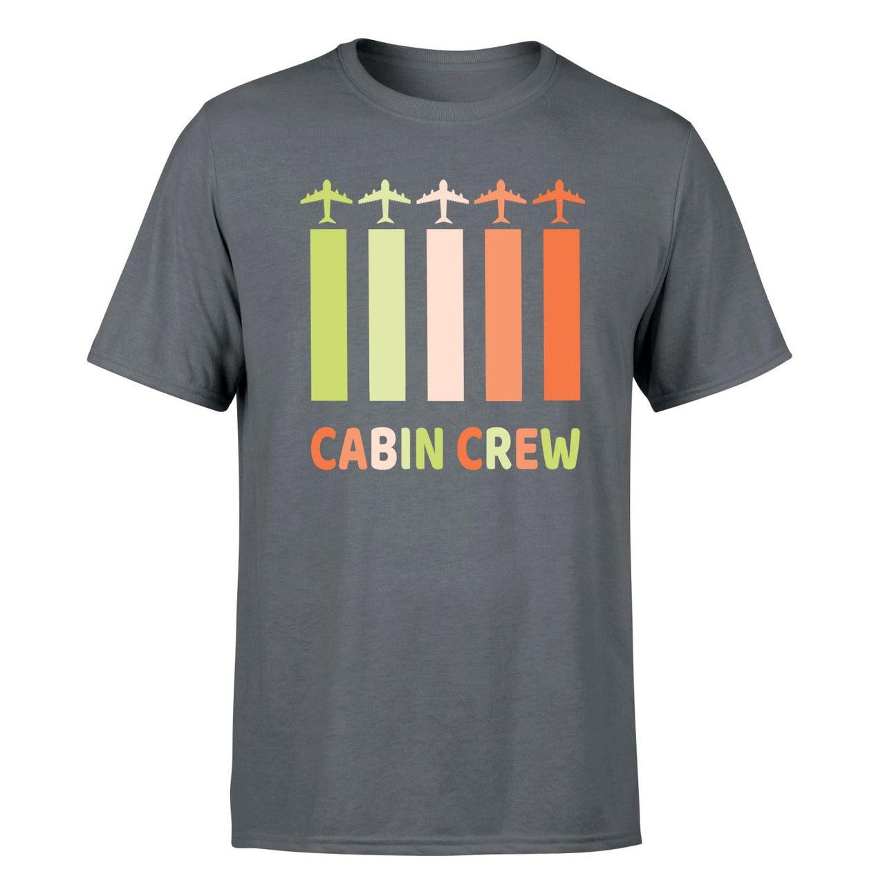 Colourful Cabin Crew Designed T-Shirts