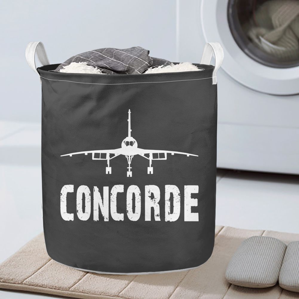 Concorde & Plane Designed Laundry Baskets