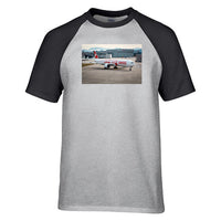 Thumbnail for Boeing 777 Swiss Foto Designed Raglan T-Shirts