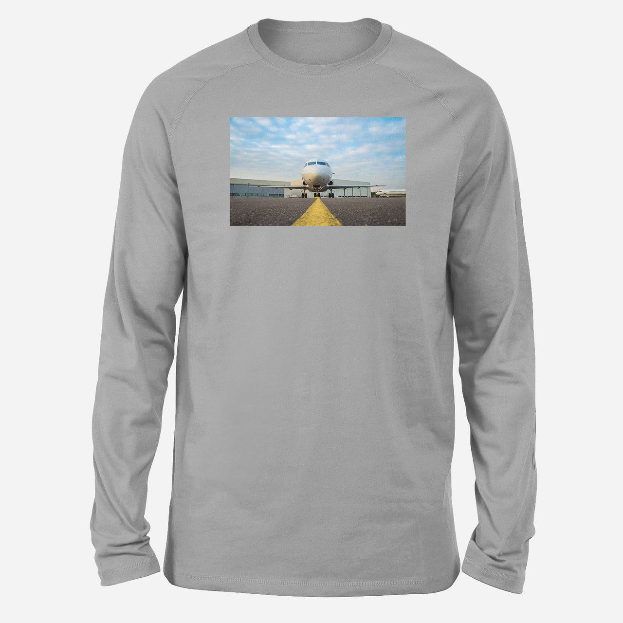 Face to Face with Beautiful Jet Designed Long-Sleeve T-Shirts