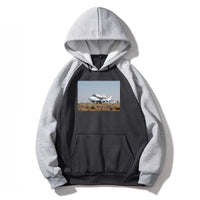 Thumbnail for Boeing 747 Carrying Nasa's Space Shuttle Designed Colourful Hoodies