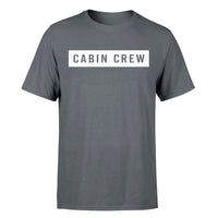 Thumbnail for Cabin Crew Text Designed T-Shirts